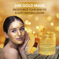 OEM/ODM Verjüngende Anti-Aging 24K Gold Gesichtsmaske für alle Hauttypen